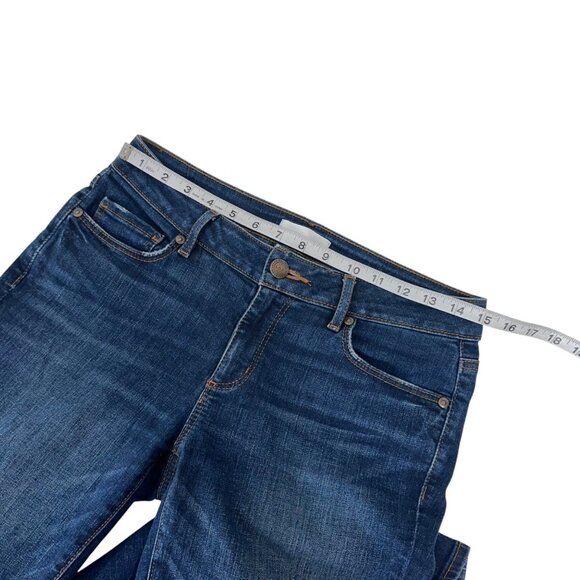 Ann Taylor LOFT Womens Curvy Bootcut Jeans Size 4/27 Blue Medium Wash Denim - Picture 5 of 12